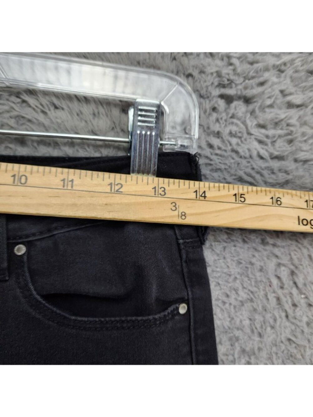 Bullhead Jeans Womens 26 Black Stretch Denim Skinniest Skinny - Picture 5 of 12